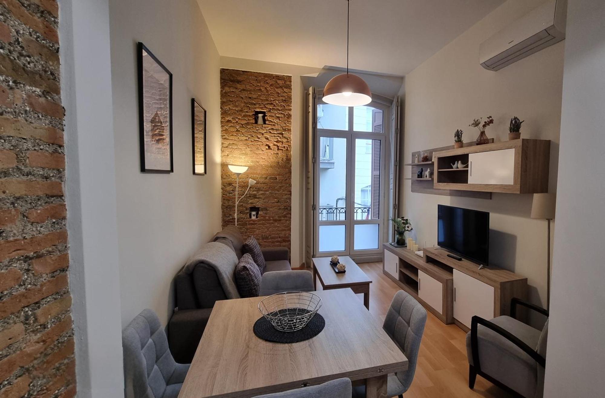 Rosa 2 Bedrooms In City Center Màlaga Exteriér fotografie